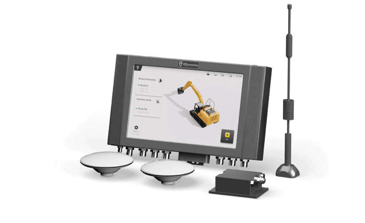 FJD 3D Excavator Guidance System